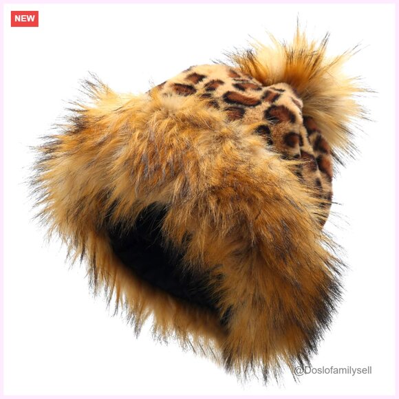Winter Trapper Hat with Pompom for Ski Snow Activities